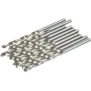 Drill Bit AWTools HSS straight shank 2.5 mm for metal, set of 10 (AW41025)