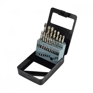 Drill bit set AWTools AW41204 — 19 pieces, total weight 575 g