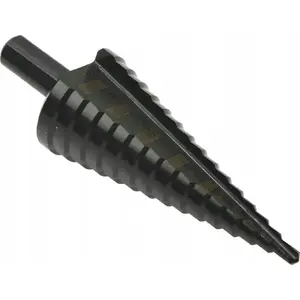 Drill bit GEKO step HSS TiAlN 4–32 mm, model G38562, pack of 100