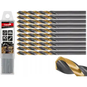 Drill bit for metal Tvardy HSS 5.50 mm – straight shank, black-gold finish