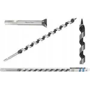 Drill bit GEKO wood auger G37418 — spiral auger 22 x 460 mm (pack 20/40)