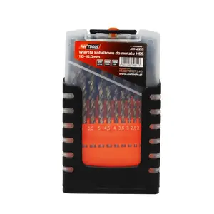 Набор сверл AWTools AW42219 — 19 шт., вес упаковки 440 г