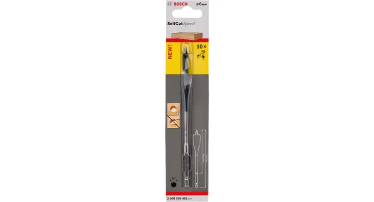 Spade drill bit Bosch SelfCut Speed 20 mm Photo 2