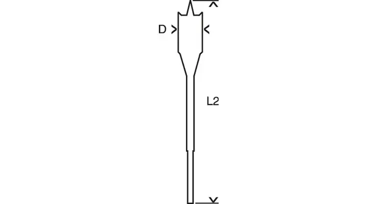 Spade drill bit Bosch SelfCut Speed 20 mm Photo 3