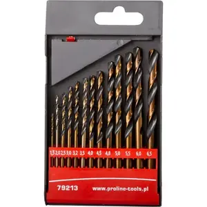 Drill bit set Proline 79213 — 13 pieces