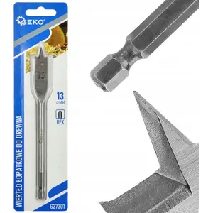 Drill Bit GEKO G37301 Wood Paddle Bit 13 x 152 mm HEX