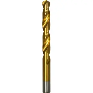 Drill bit GEKO G39610 HSS TiN 11.0 mm DIN 338 for metal