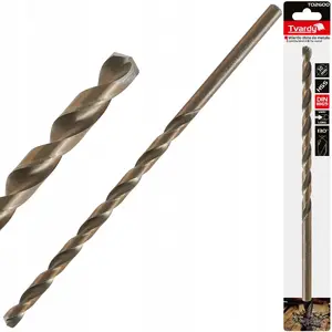Drill Bit for Metal Tvardy HSS DIN1869 10.0 x 265 mm long