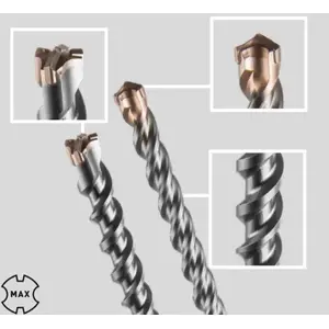Drill Bit Smart SDS MAX 22 mm for Concrete, model 18-220320