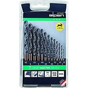 Drill bit ALPEN Sprint Master TM 13/2 – HSS, twist drill for metal, MPN 811101100