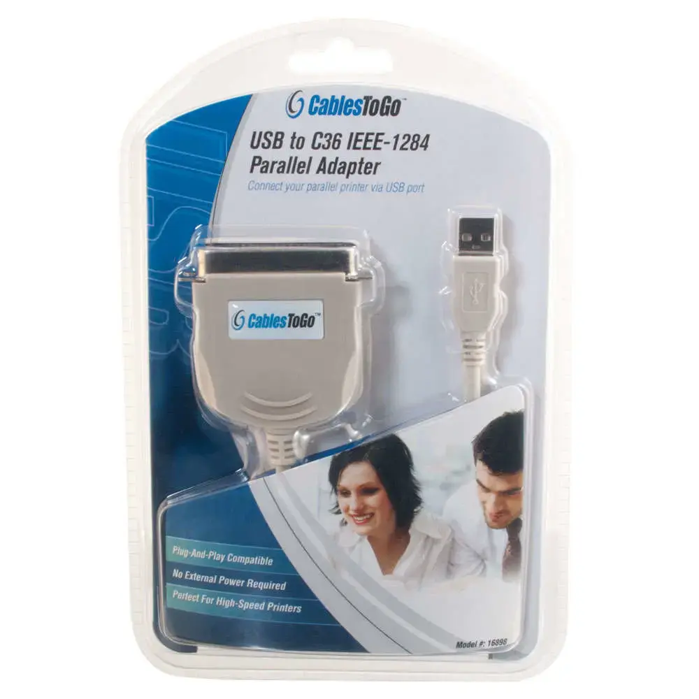 MEGA 81626 USB-A to Centronics 36 parallel cable 1.8 m Photo 3