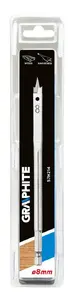 Drill bit GRAPHITE 57H214, single pack, weight 46 g