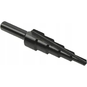 Сверло ступенчатое HSS TiAlN GEKO G38560 4–12 мм, для листовых и тонких материалов