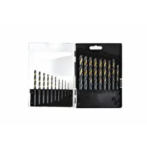 Drill bit set AWTools AW42003 — 19 pieces, pack weight 450 g