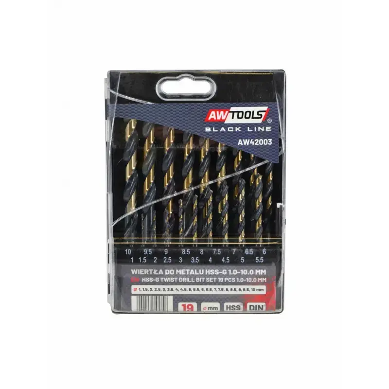 Drill bit set AWTools AW42003 Photo 3