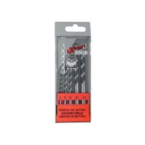 Drill Bit Set MODECO MN-61-106 for concrete, cylindrical SDS‑plus style? 4,5,6,8,10 mm