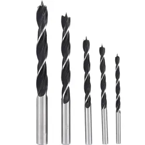 Drill Bit Set GEKO G38100 — wood bits 5 pcs, sizes 4–10 mm