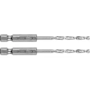 Drill bit for metal GRAPHITE Hex 3.0 mm, set of 2