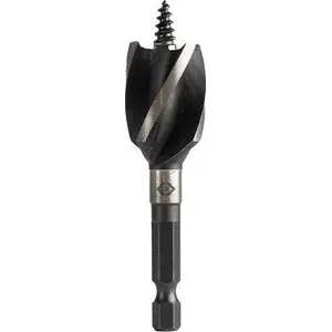 Drill bit Kenko T2945-25 25 mm wood spiral, overall length 80 mm, single piece
