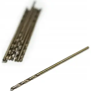 Drill Bit Set Forsage F-DSP15 — 10 pcs 1.5 mm, for metal, in plastic case