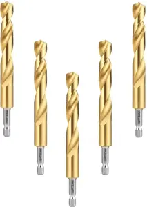 Urbju komplekts Proedge 12,5 mm HSS‑G TiN metālam, 5 gab.