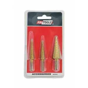 Drill bit set AWTools AW40997 — 3 pieces, pack weight 100 g