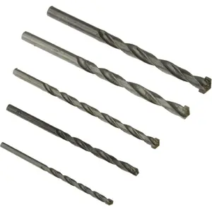 Drill bit set GEKO G40091 — cylindrical bits 10, 5, 6, 8, 4 mm