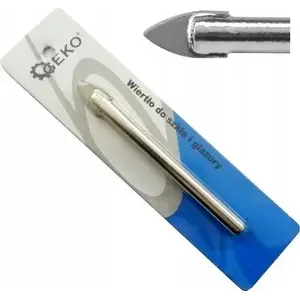 Drill bit for glass and tiles GEKO model G39708 8 x 75 mm