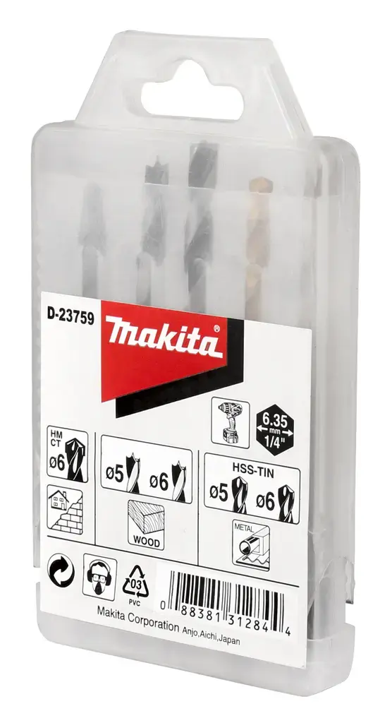 Набор сверл Makita D-23759 Photo 2