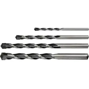 Drill Bit Set GRAPHITE 57H746 for Concrete, SDS‑plus cylindrical, 4 mm / 6 mm / 8 mm / 10 mm