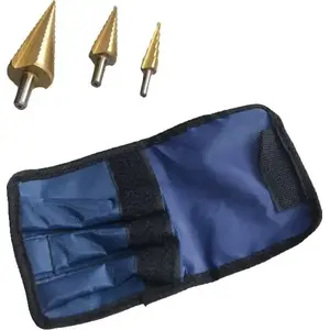 Step drill bit set JOBIextra X1033 – cylindrical step bits 3 pcs, sizes 4–32 mm