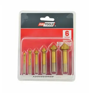 Drill bit set AWTools AW42400 — 6 pieces, pack weight 170 g
