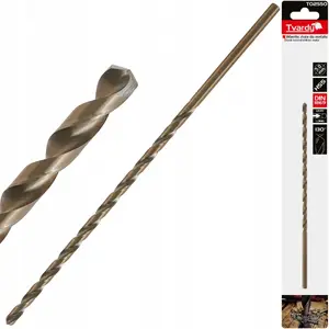 Drill bit for metal Tvardy 5.0 x 195 mm HSS DIN1869 long