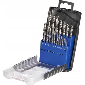 Drill Bit Set EINHELL 19 pcs for Metal 1–10 mm, model 49205920