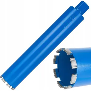 Diamond core drill bit GEKO 82x10x450 mm 8T 1.1/4" for wet and dry drilling