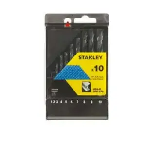 Drill bit set STANLEY STA56010 — 6 pcs HSS-R for metal