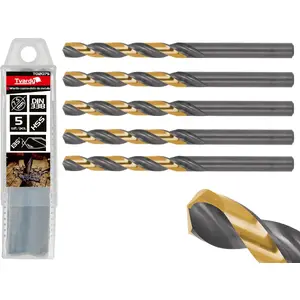 Drill bit for metal Tvardy HSS 7.50 mm – straight shank, high-speed steel