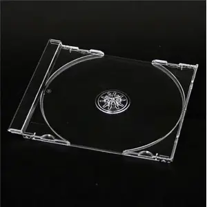 CD jewel tray OMEGA model 40938 — clear plastic replacement for standard jewel cases