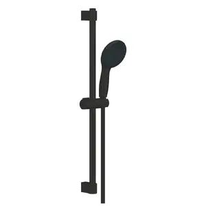 Shower system GROHE Tempesta 110 Black — single-pack overhead and hand shower set