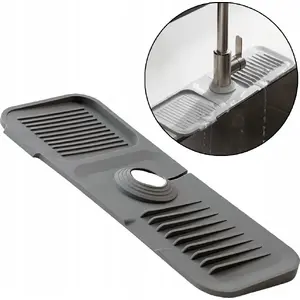 Silicone Sink Draining Mat Brunbeste BB-3329 45 x 14 cm, gray
