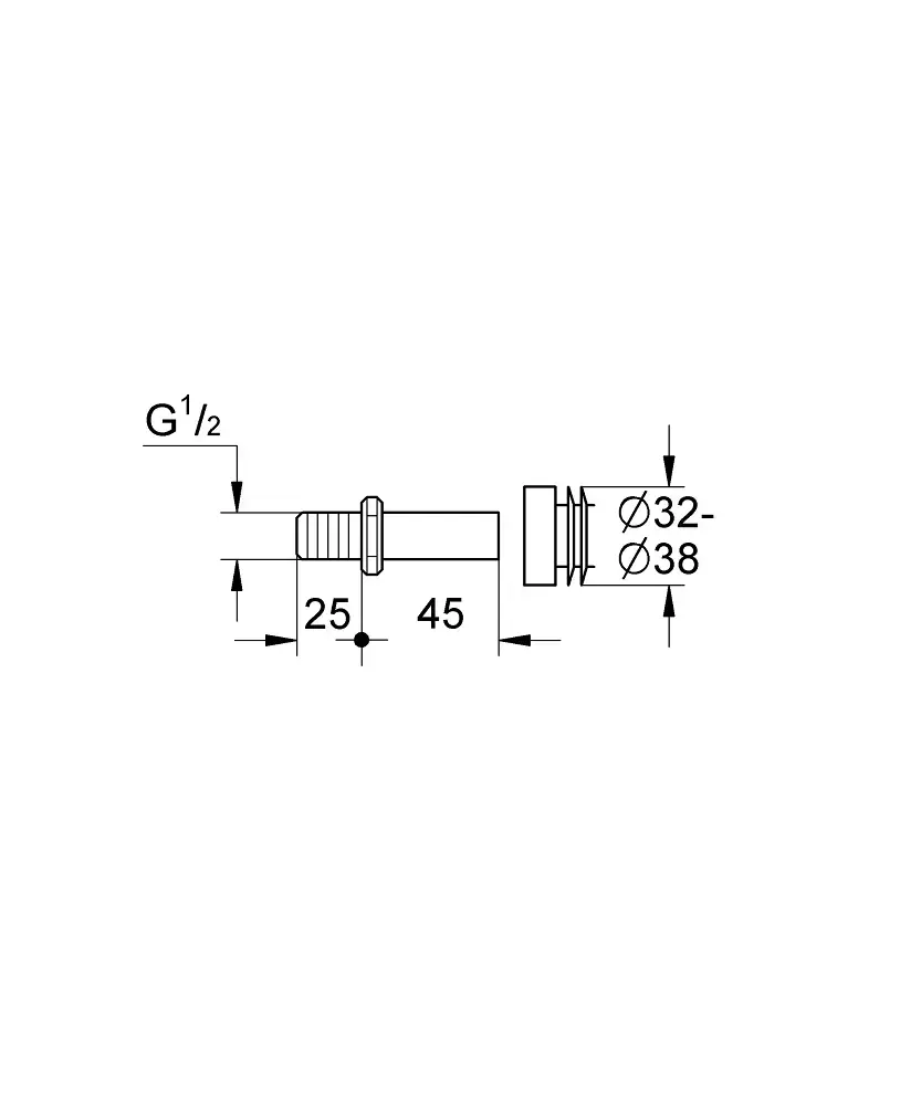 Запчасть для смесителя GROHE 37044000 Photo 2