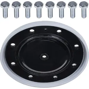 Flange blanking cap for enameled vertical tanks 250–500 L with 6/4” heater opening — KOSPEL