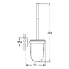 GROHE Essentials vannas aksesuārs — melns Photo 3