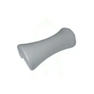 Bath Headrest CERSANIT Typ 3 silver S901-006 — bath accessory, ergonomic support