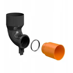 Angle inlet elbow for water connection CERSANIT COAR1010816092 short
