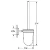 GROHE BauCosmopolitan vannas maisītājs Photo 2