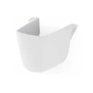 Bathroom half-pedestal CERSANIT Mito Red TK001-003 for wall-hung basin, ceramic, red