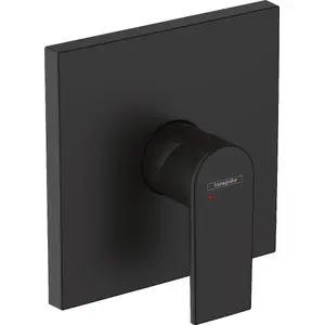 Душевой смеситель hansgrohe 71668670, чёрный, керамический картридж