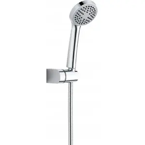 Shower set CERSANIT NLC 041K — point shower assembly, wall-mounted, chrome finish