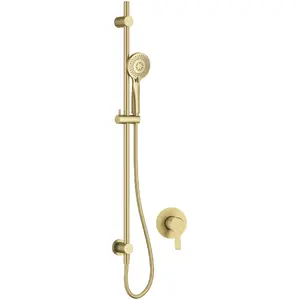 Concealed Shower Set with Rail deante NAC R9TP